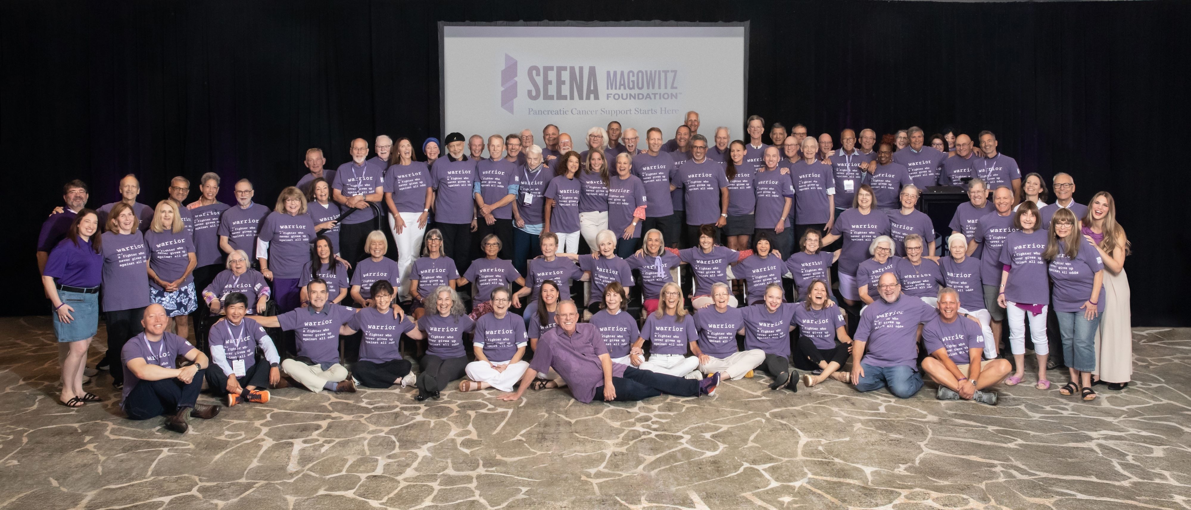 Group of patients and survivors from 2025 event