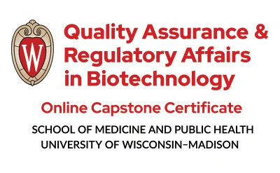 UW-Madison Quality Assurance & Regulatory Affairs Certificate | Swag Sponsorship